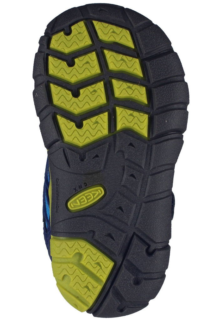 Keen Wanderschuhe Lederimitat/Mesh Blau