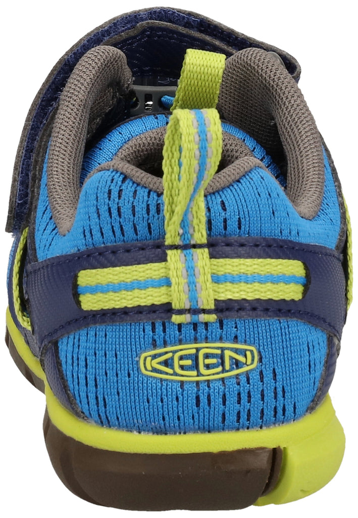 Keen Wanderschuhe Lederimitat/Mesh Blau/Grün