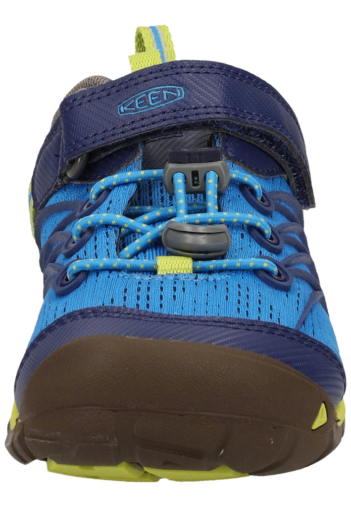 Keen Wanderschuhe Lederimitat/Mesh Blau/Grün