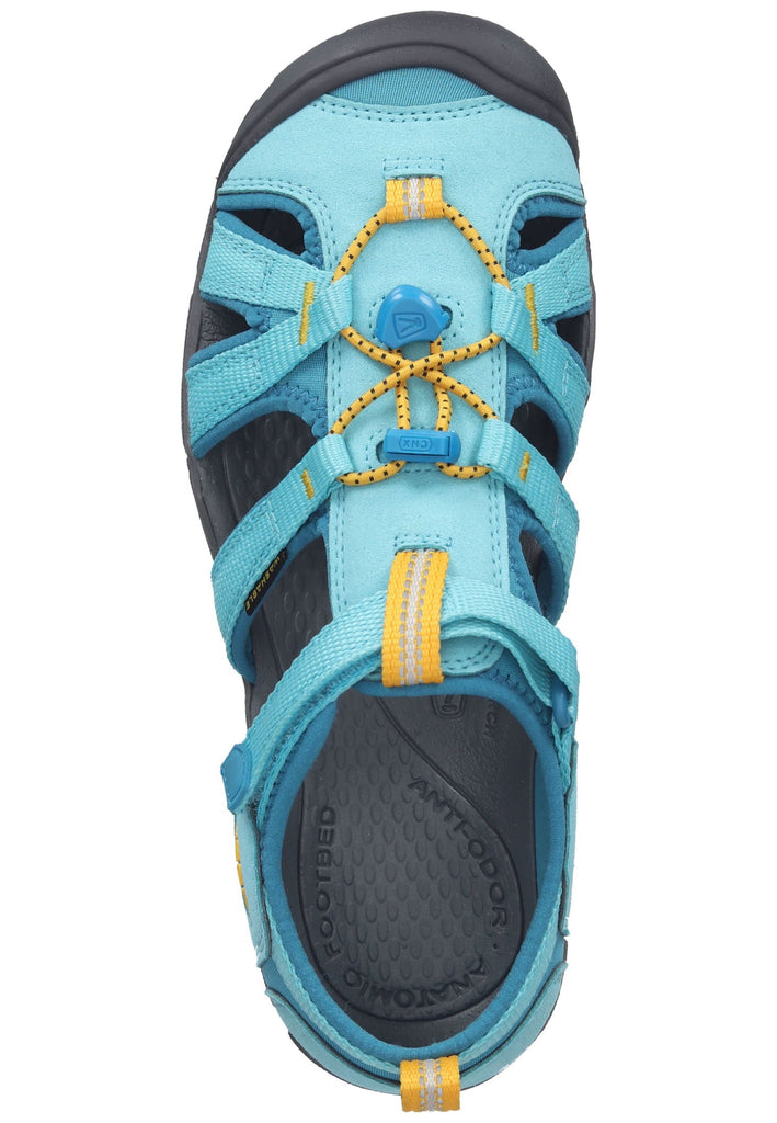 Keen Wanderschuhe Lederimitat/Nylon Mittelblau