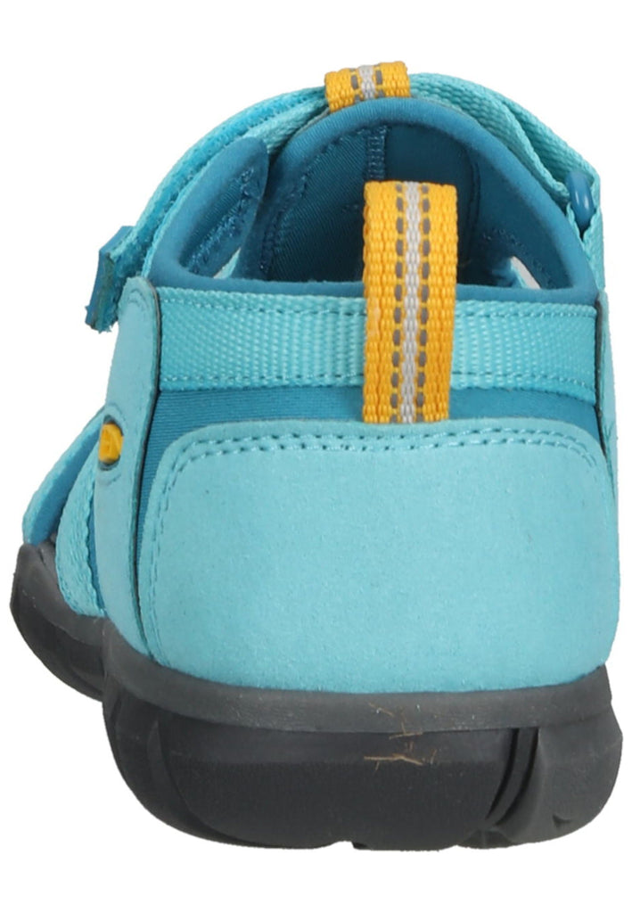 Keen Wanderschuhe Lederimitat/Nylon Mittelblau