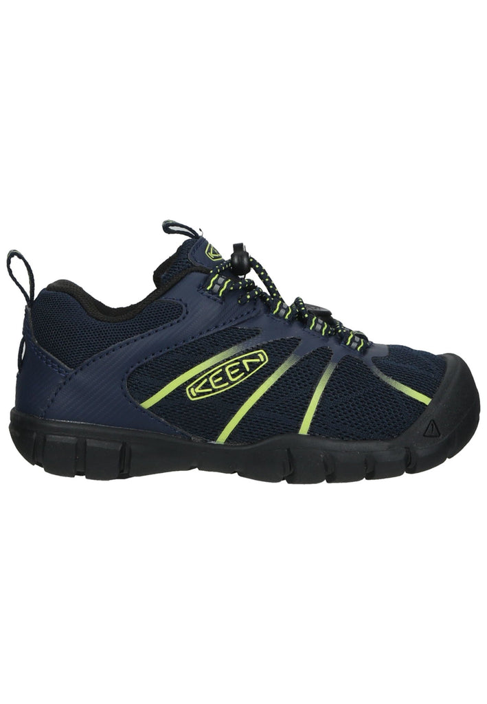 Keen Wanderschuhe Lederimitat/Textil Blau/Gelb