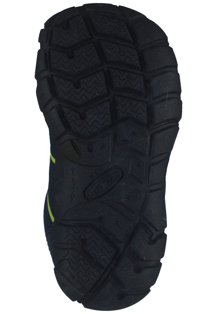 Keen Wanderschuhe Lederimitat/Textil Blau/Gelb