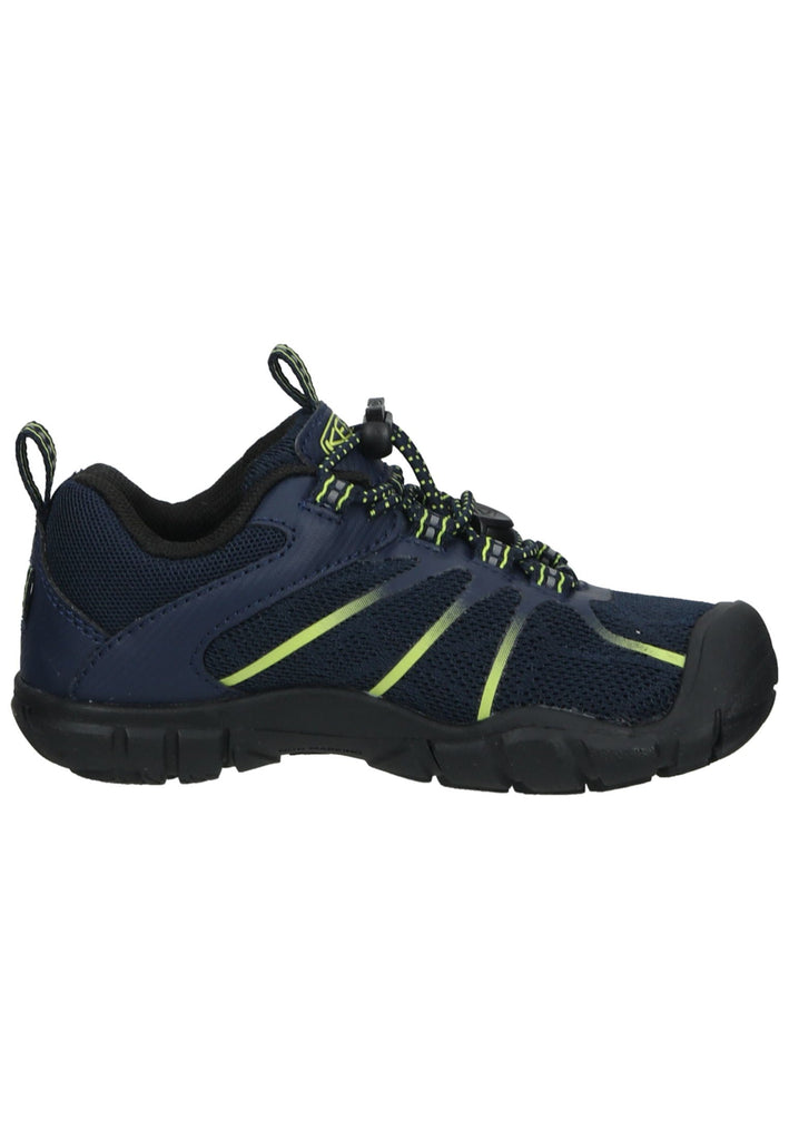 Keen Wanderschuhe Lederimitat/Textil Blau/Gelb