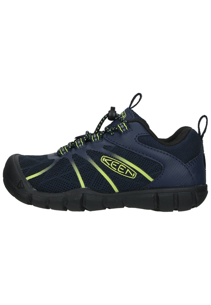 Keen Wanderschuhe Lederimitat/Textil Blau/Gelb