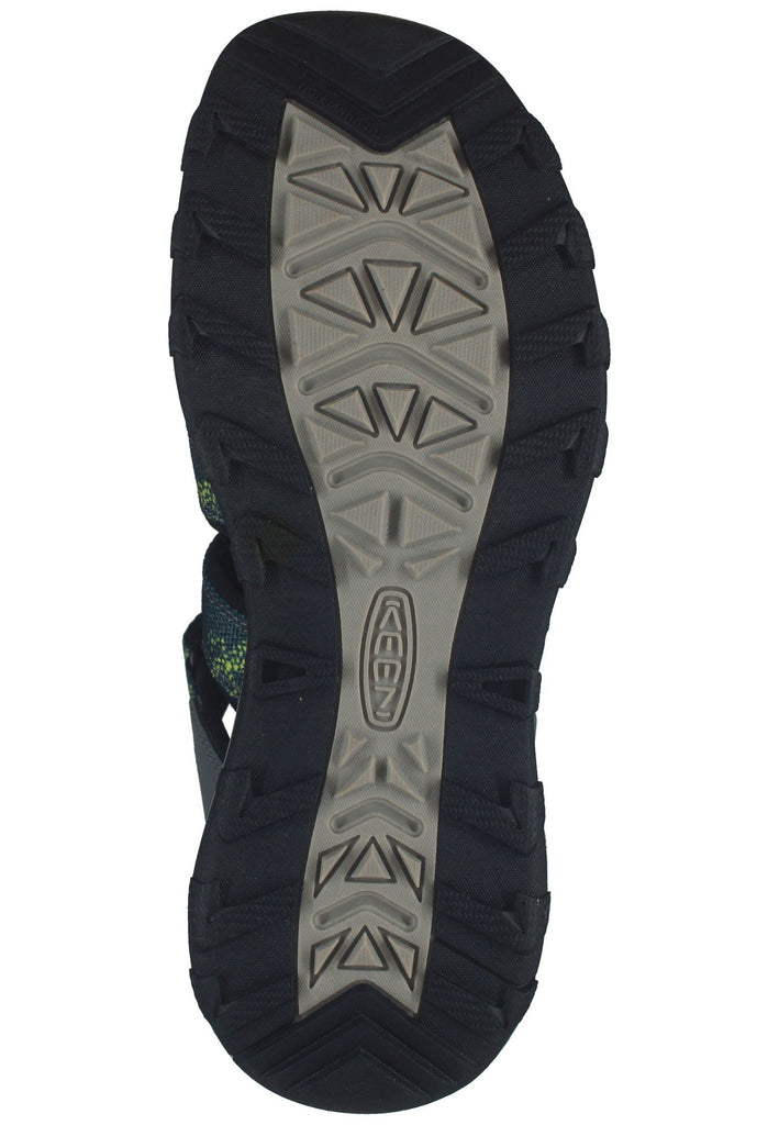 Keen Wanderschuhe Lederimitat/Textil Blau/Grau