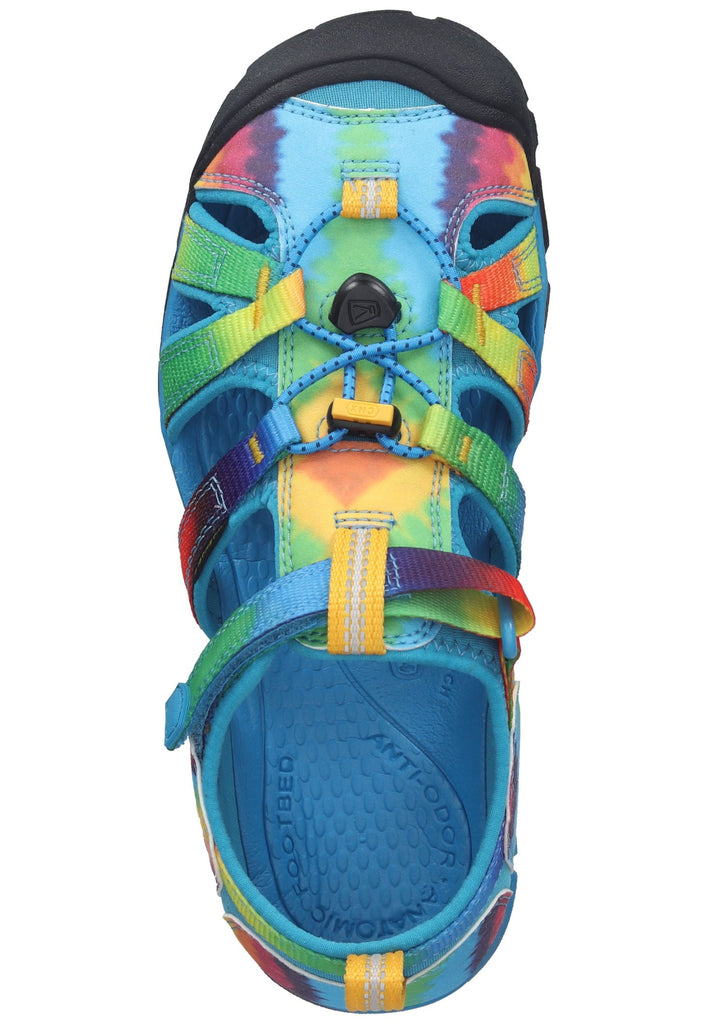 Keen Wanderschuhe Lederimitat/Textil Blau/Multi