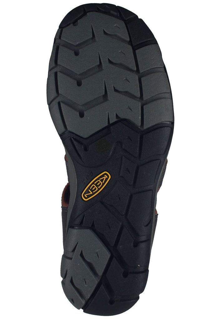 Keen Wanderschuhe Lederimitat/Textil Braun