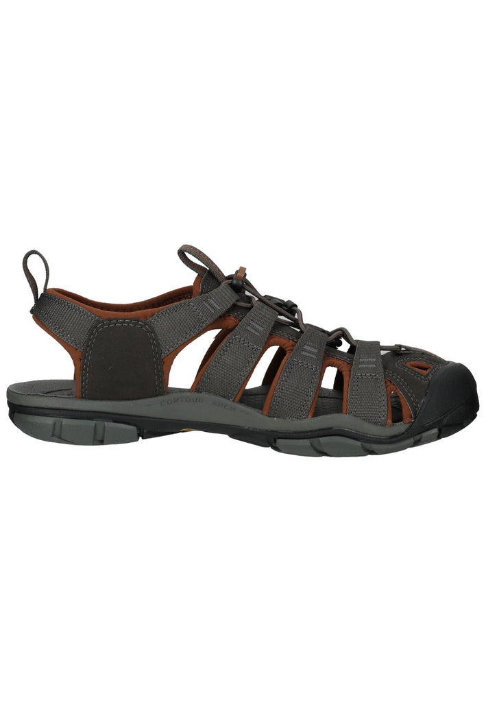 Keen Wanderschuhe Lederimitat/Textil Braun