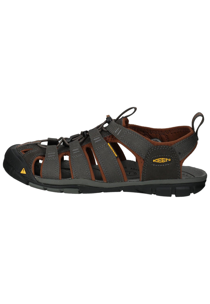 Keen Wanderschuhe Lederimitat/Textil Braun
