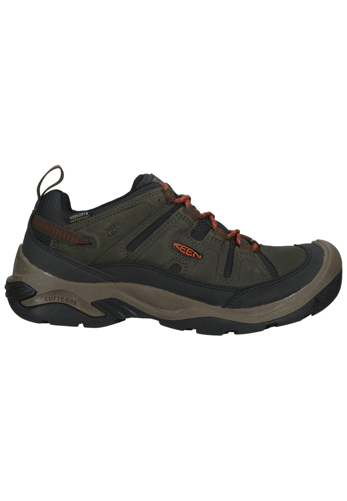 Keen Wanderschuhe Lederimitat/Textil Braun