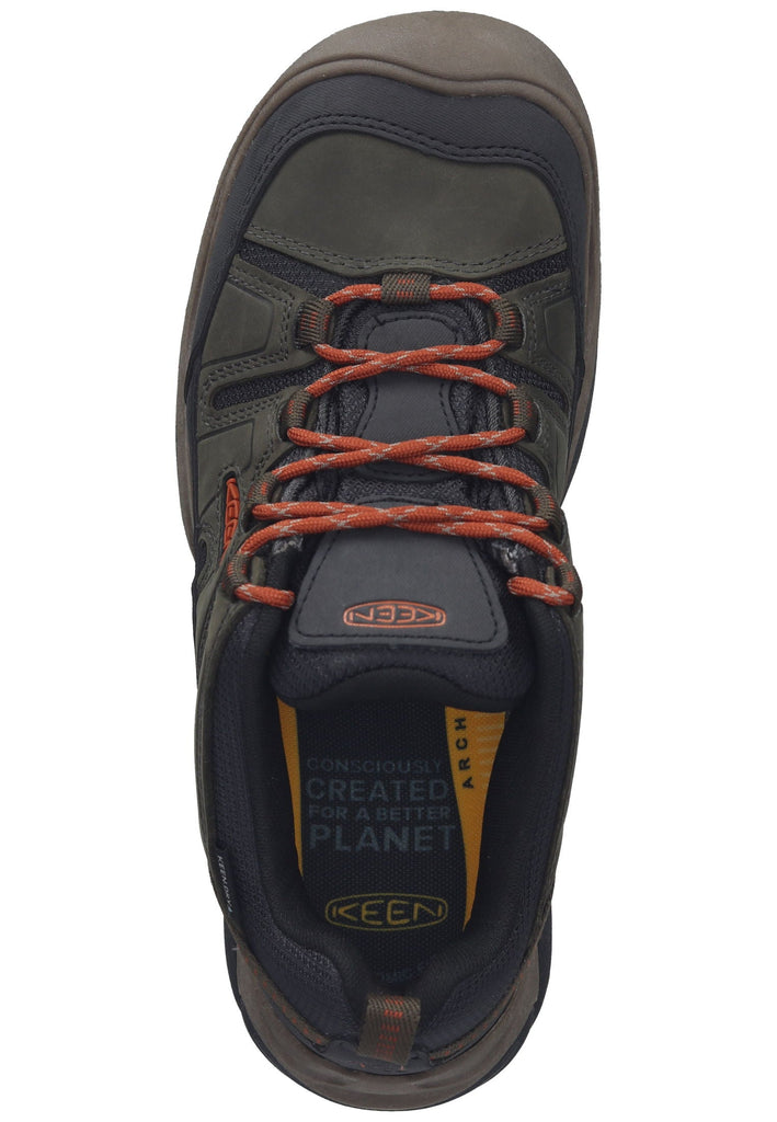 Keen Wanderschuhe Lederimitat/Textil Braun