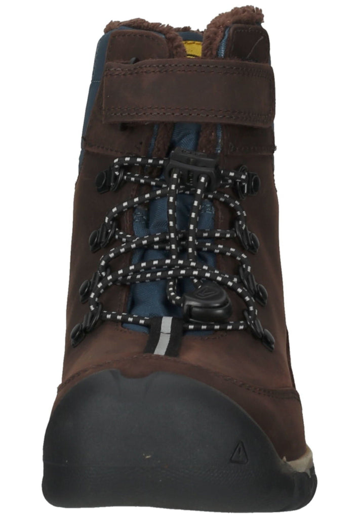 Keen Wanderschuhe Lederimitat/Textil Braun