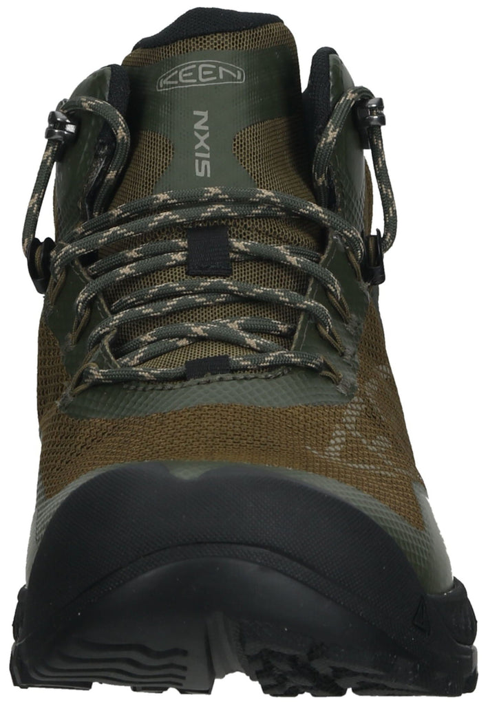 Keen Wanderschuhe Lederimitat/Textil Dunkelgrün