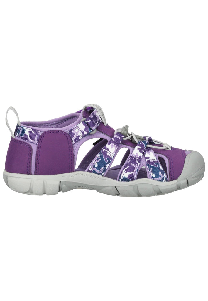 Keen Wanderschuhe Lederimitat/Textil Lila