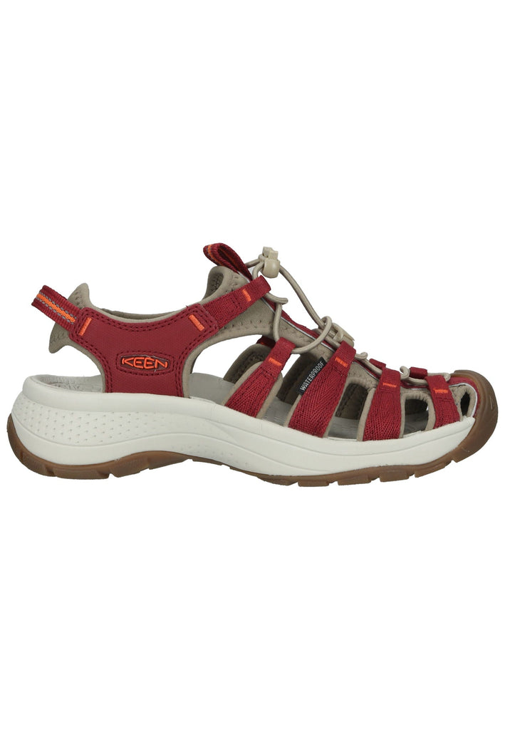 Keen Wanderschuhe Lederimitat/Textil Merlot