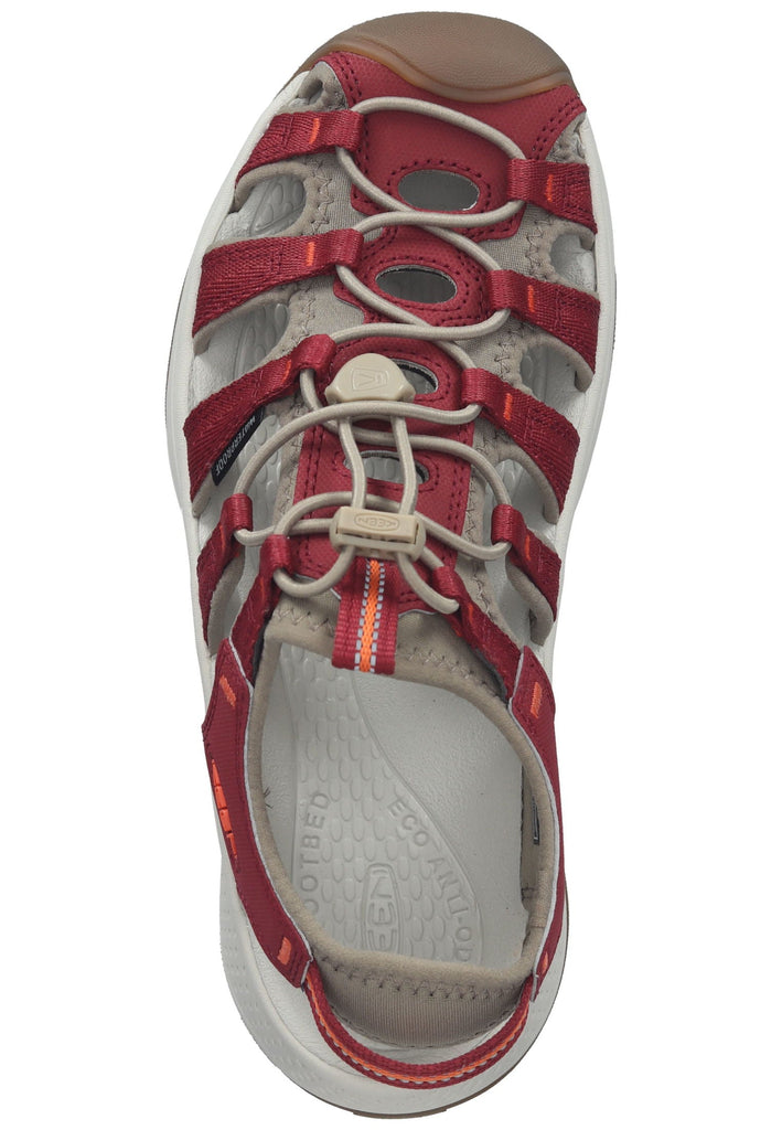 Keen Wanderschuhe Lederimitat/Textil Merlot