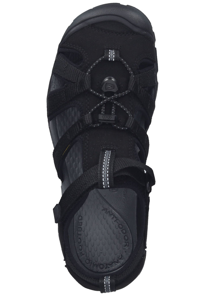 Keen Wanderschuhe Lederimitat/Textil Schwarz/Grau