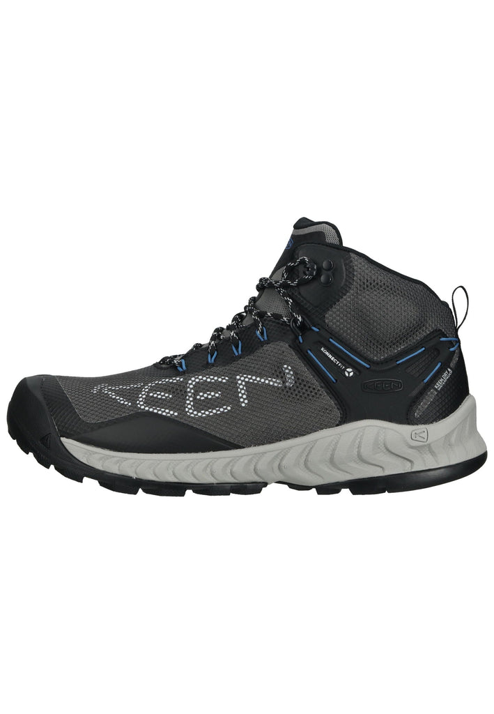Keen Wanderschuhe Lederimitat/Textil Schwarz/Grau
