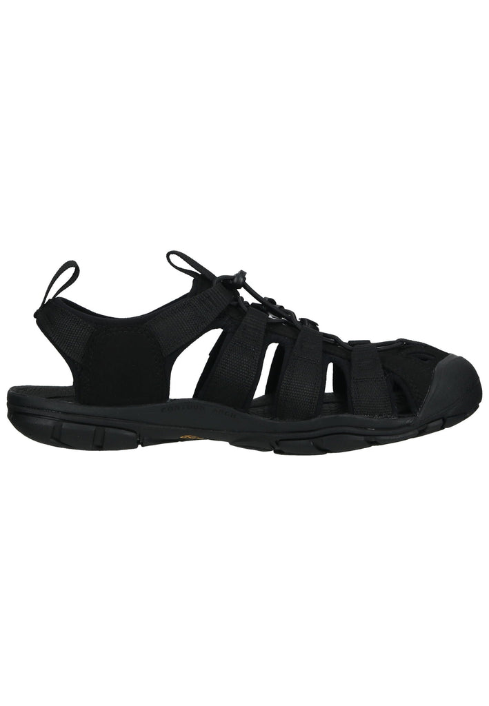 Keen Wanderschuhe Lederimitat/Textil Schwarz/Schwarz