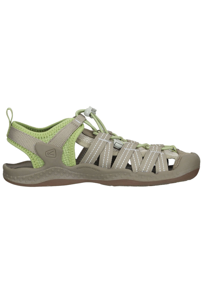 Keen Wanderschuhe Lederimitat/Textil Taupe