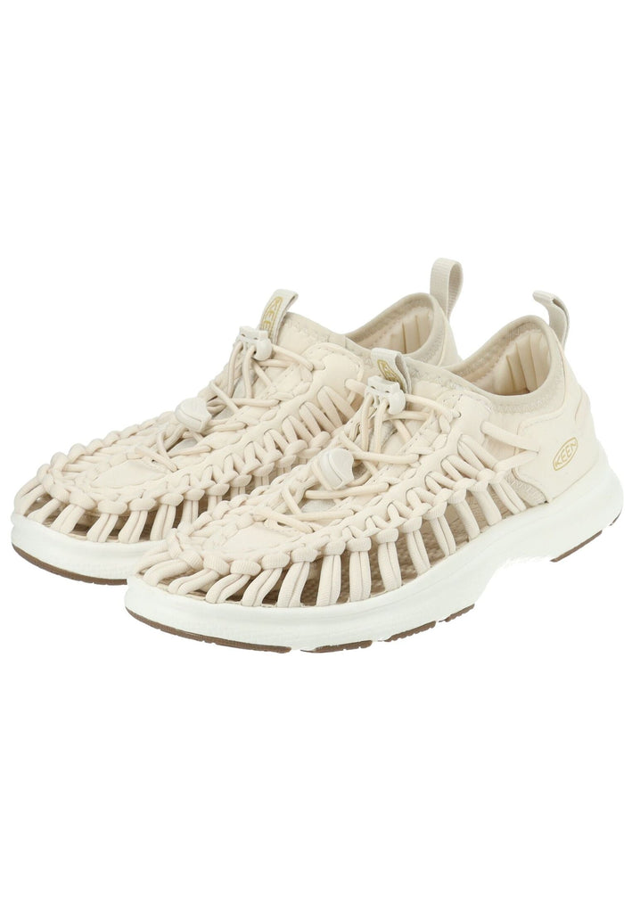 Keen Wanderschuhe Textil Beige/Weiß