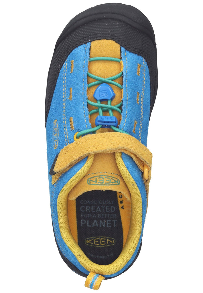 Keen Wanderschuhe Textil Blau/Gelb