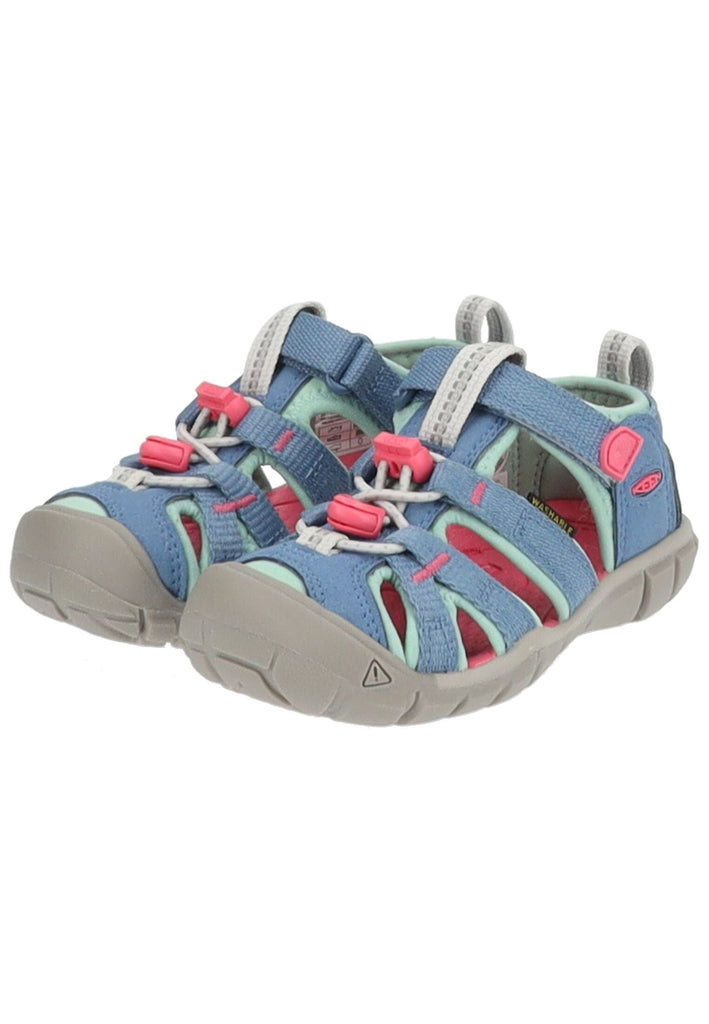 Keen Wanderschuhe Textil Blau/Pink