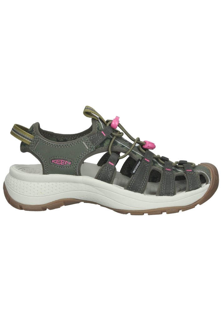 Keen Wanderschuhe Textil Grün