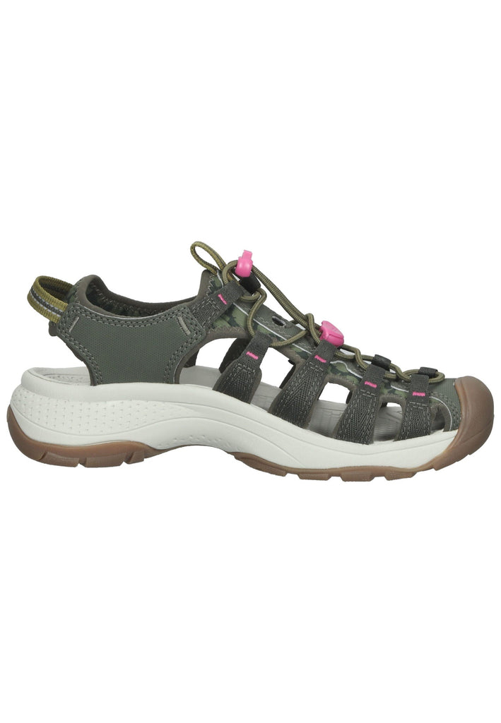Keen Wanderschuhe Textil Grün