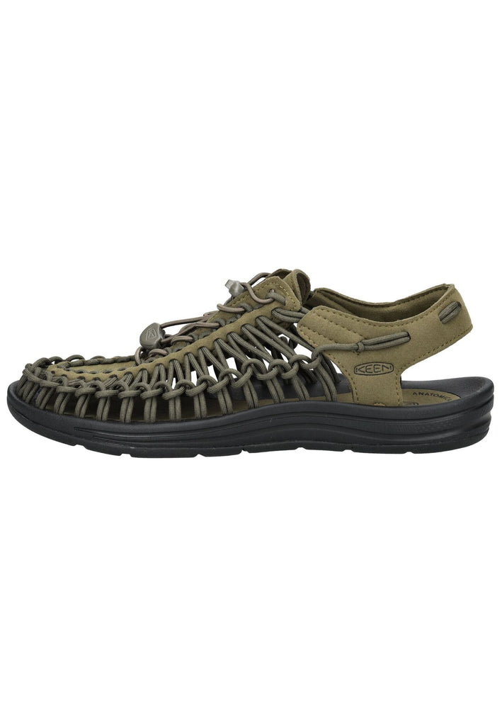 Keen Wanderschuhe Textil Olive/Schwarz