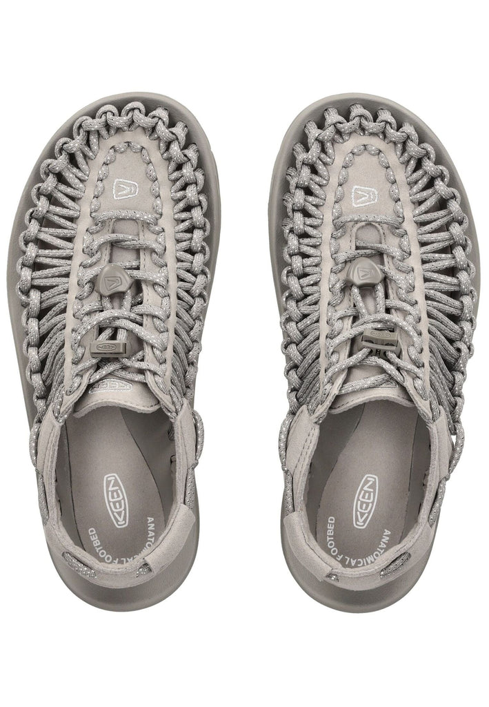 Keen Wanderschuhe Textil Silber/Grau