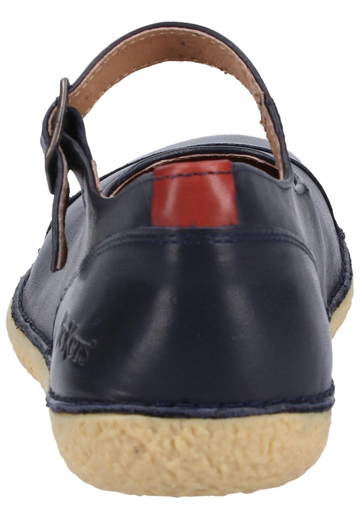 Kickers Ballerinas Leder Dunkelblau