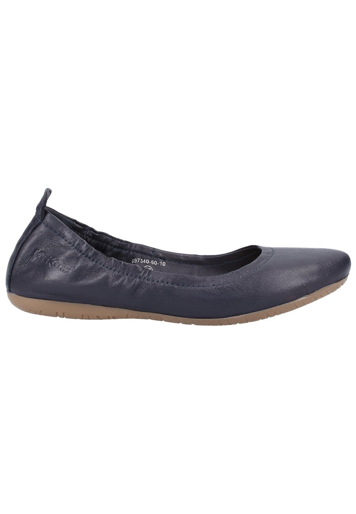 Kickers Ballerinas Leder Dunkelblau
