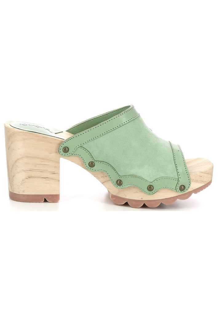 Kickers Clogs Leder Mint