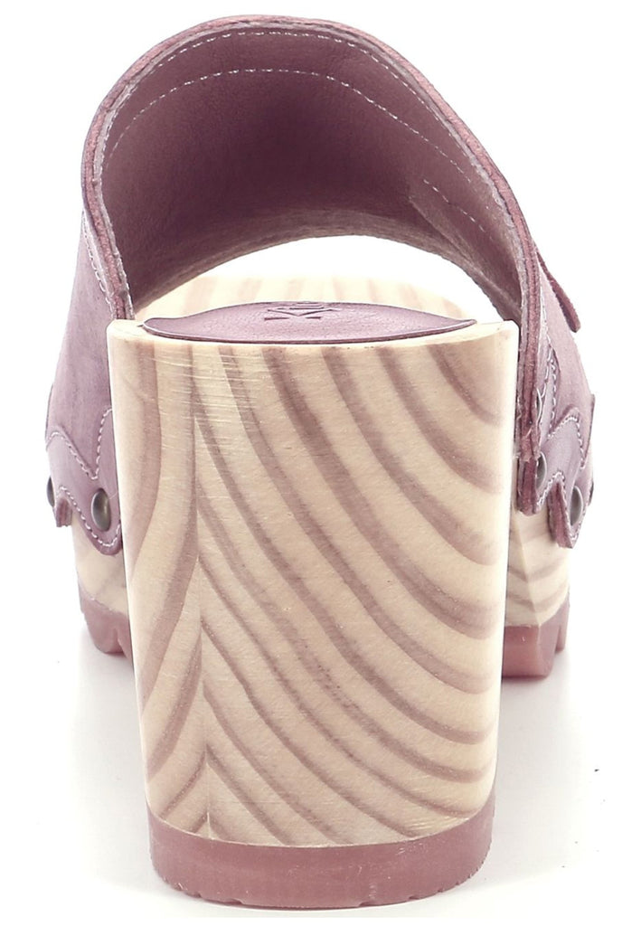 Kickers Clogs Leder Violett