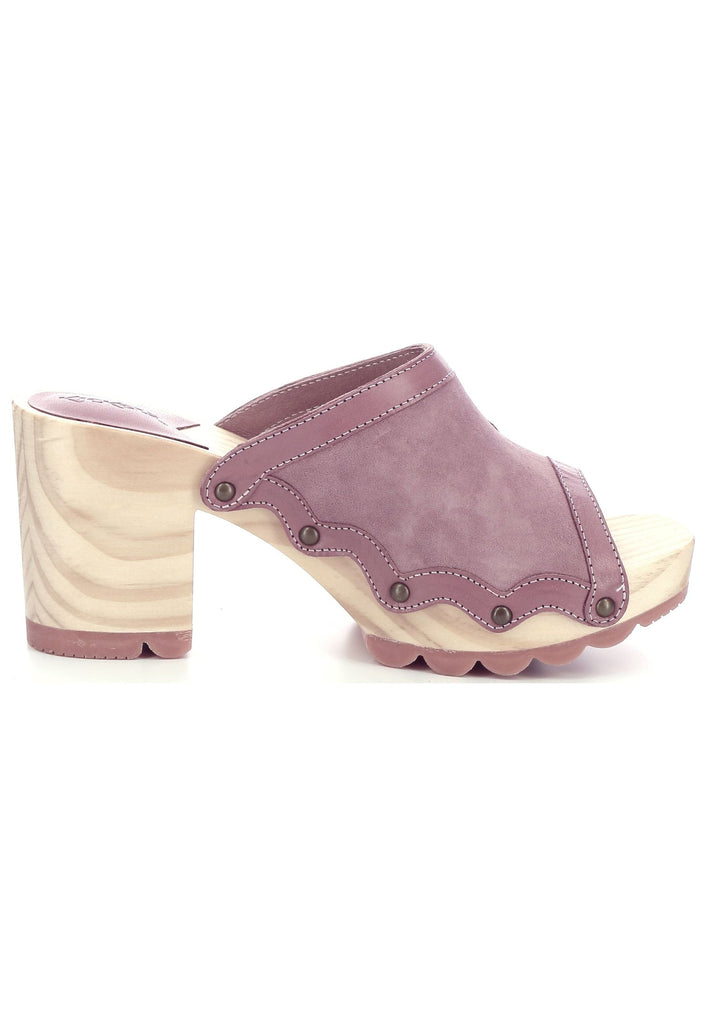 Kickers Clogs Leder Violett