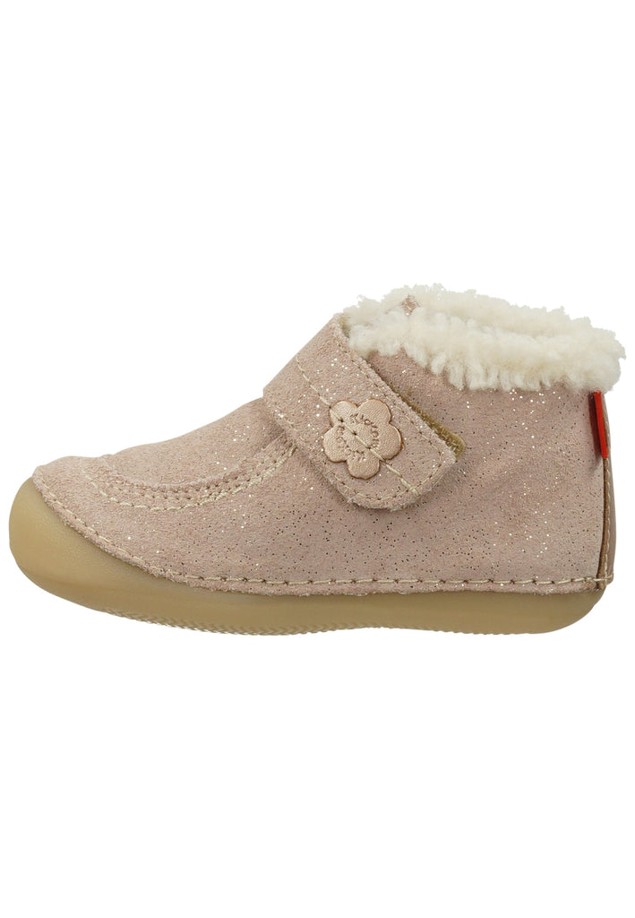 Halbschuhe Kickers Halbschuhe Leder Champagne Warmfutter