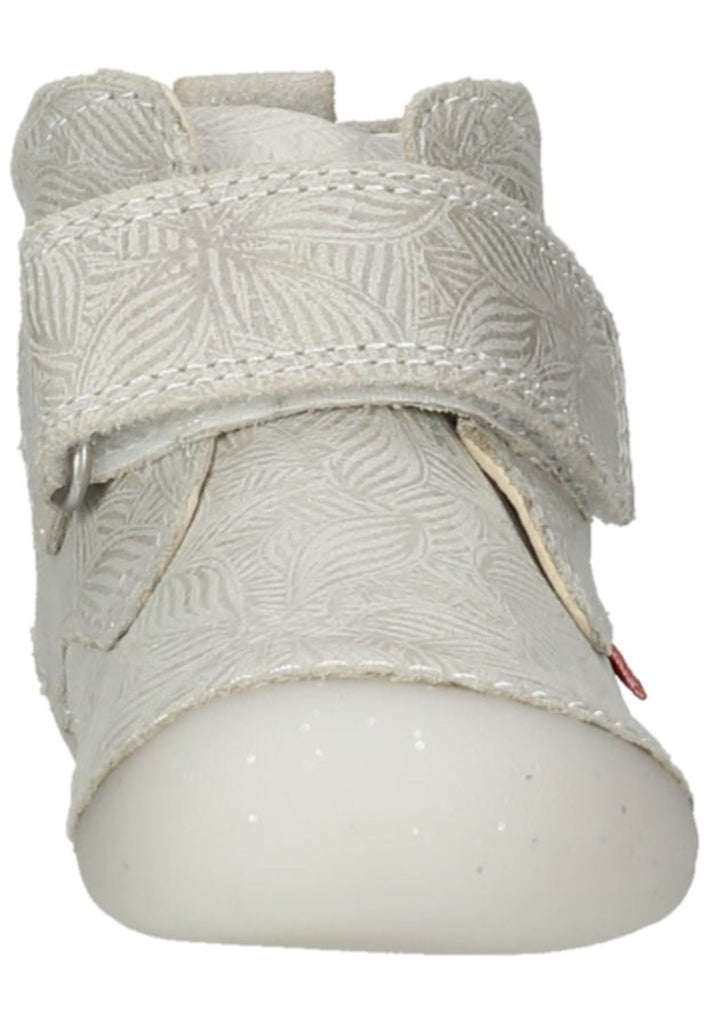 Kickers Halbschuhe Leder Beige