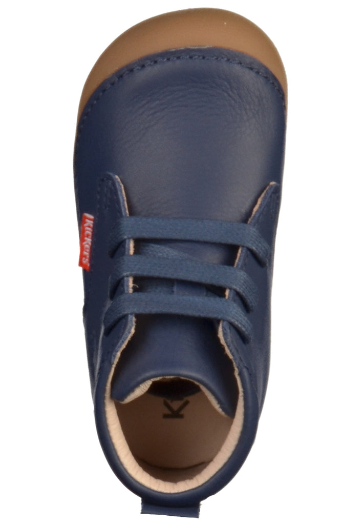 Kickers Halbschuhe Leder Blau