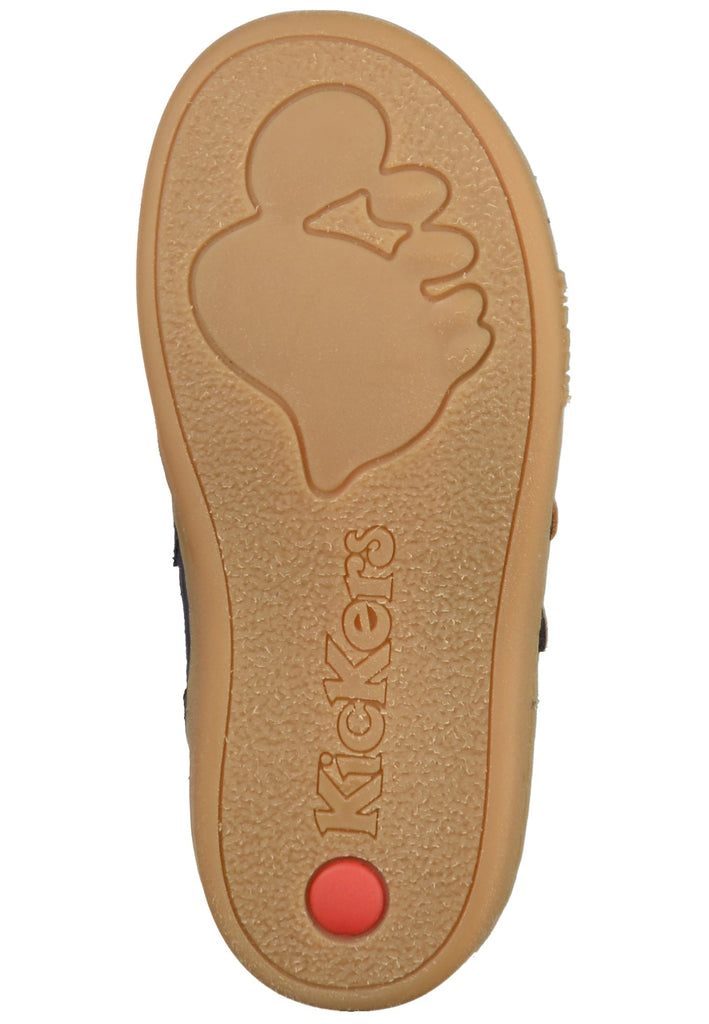 Kickers Halbschuhe Leder Blau