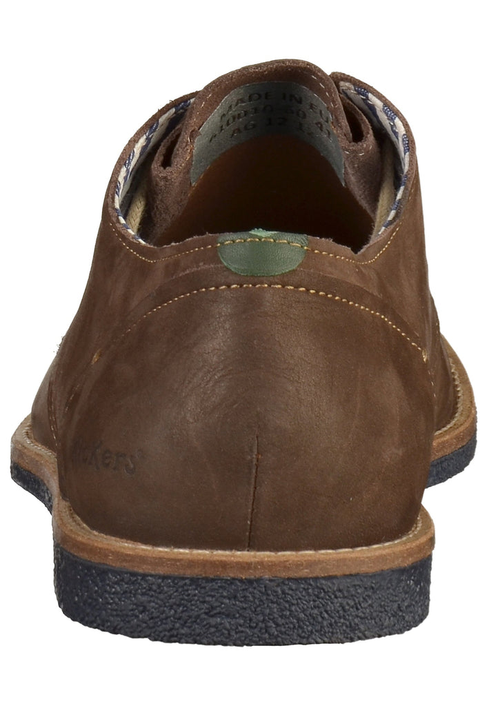 Kickers Halbschuhe Leder Braun