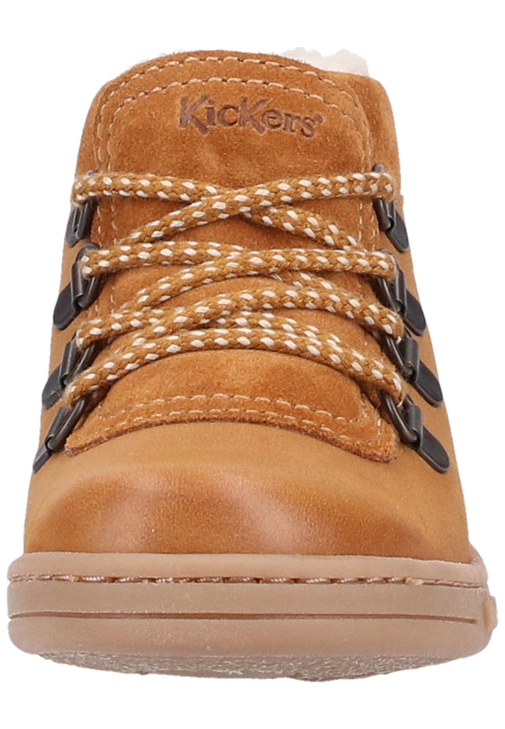 Kickers Halbschuhe Leder Braun