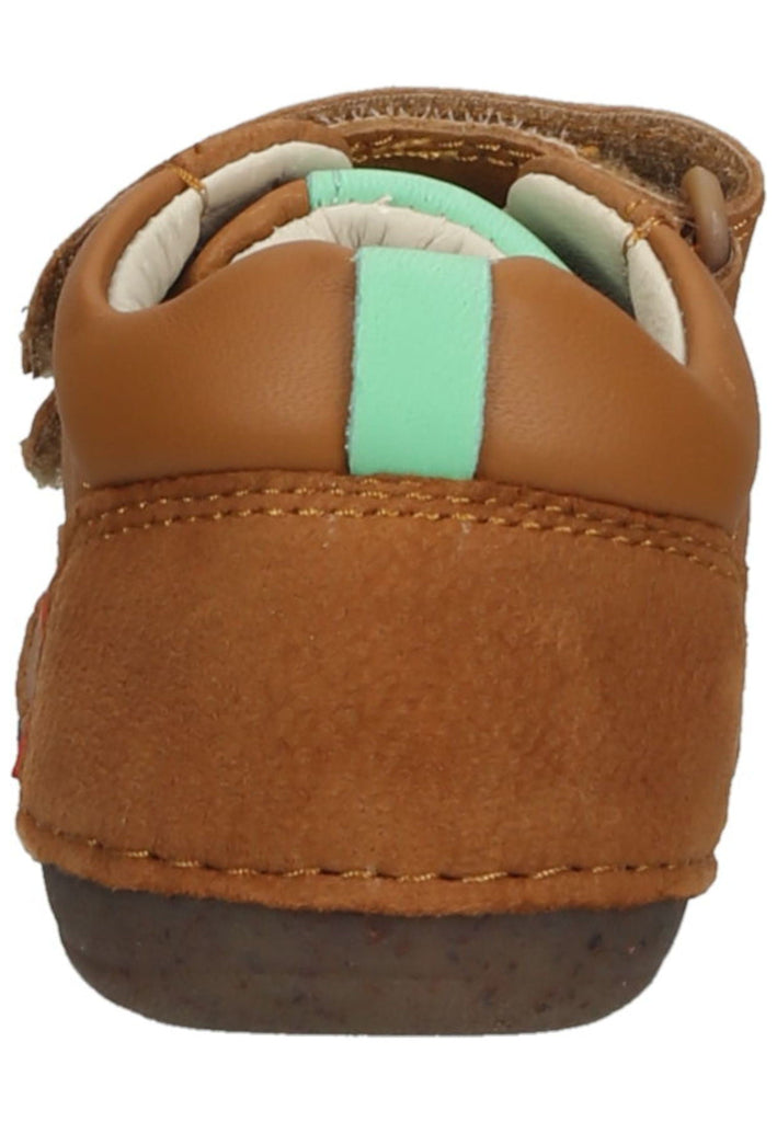 Kickers Halbschuhe Leder Camel