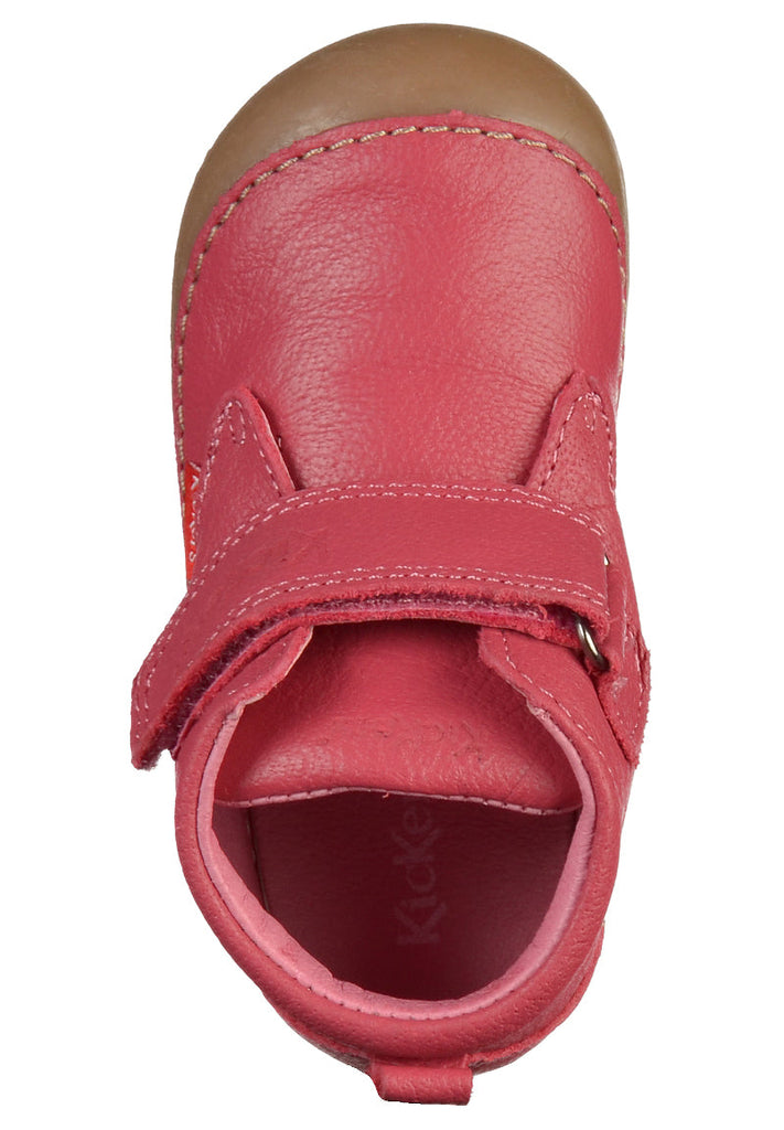 Kickers Halbschuhe Leder Fuchsia