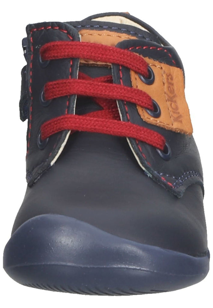 Kickers Halbschuhe Leder Marine