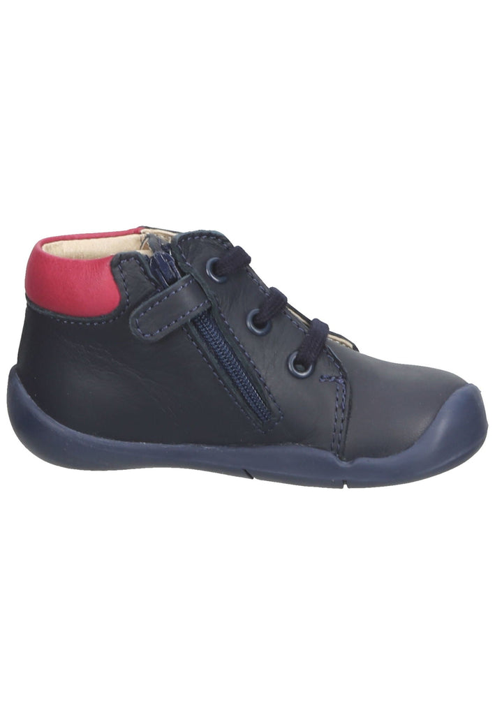 Kickers Halbschuhe Leder Marine