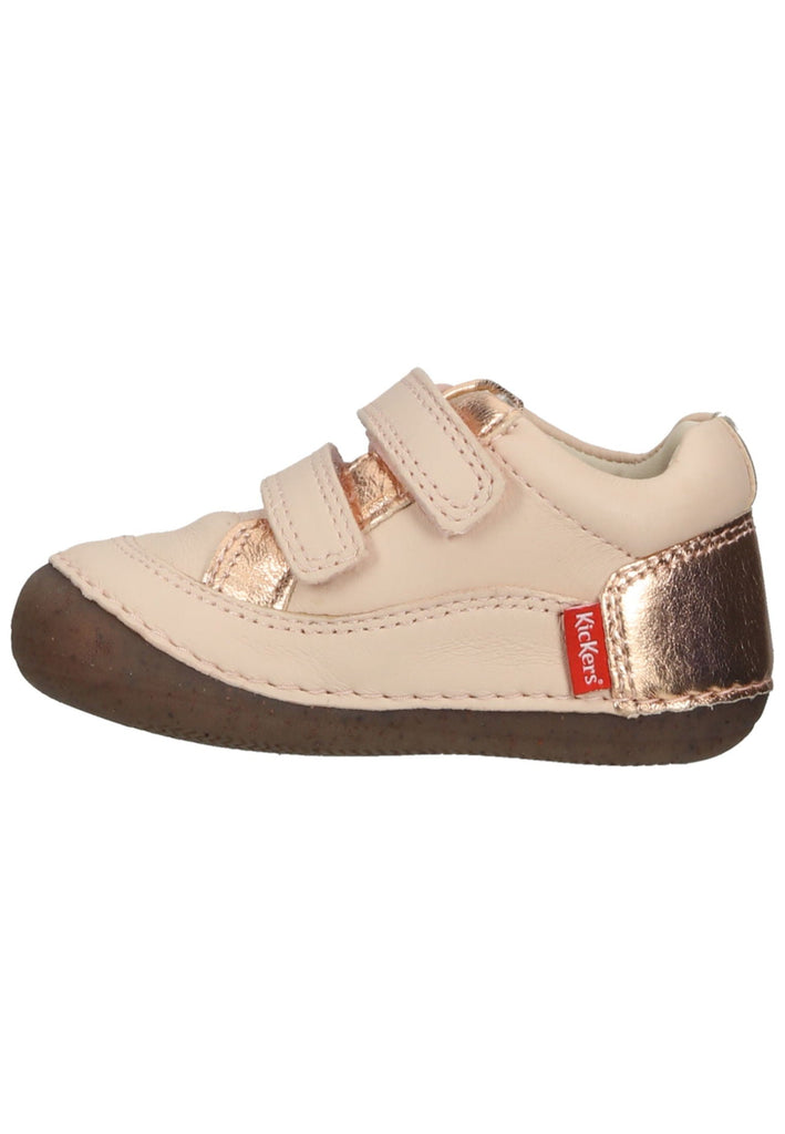 Kickers Halbschuhe Leder Rosa