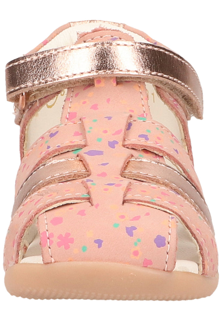 Kickers Halbschuhe Leder Rose Metallic