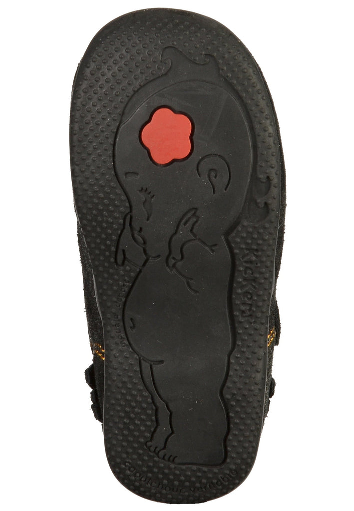 Kickers Halbschuhe Leder Schwarz